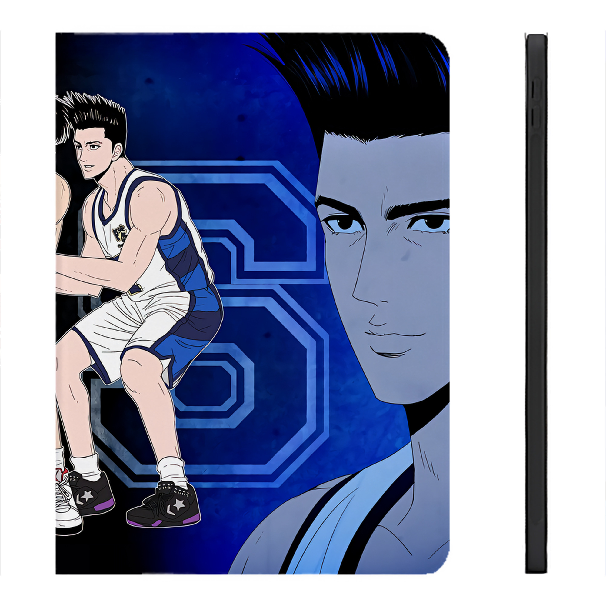 （画像用） SLAM DUNK／スラムダンク IPadケース ペンホルダー付き ブックスタイルデザイン